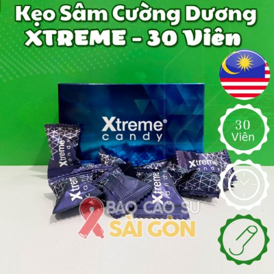 Hộp 30 viên Kẹo sâm Xtreme tăng sinh lý hỗ trợ cường dương giúp kéo dài thời gian nam giới tại TP Hồ Chí Minh