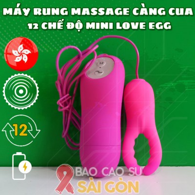 trứng rung càng cua mini love egg
