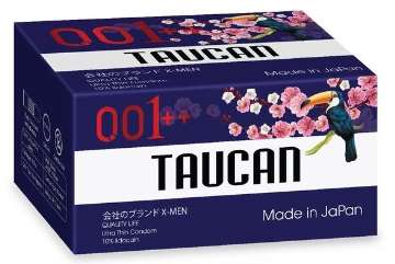 Bao cao su TauCan siêu mỏng 0.01, gai mịn, kéo dài thời gian, Nhật Bản, hộp 10s