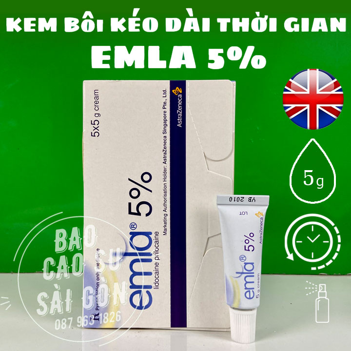 Kem Bôi Kéo Dài Thời Gian Emla 5% tại Tp Hồ Chí Minh