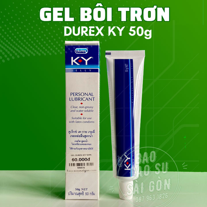 Gel bôi trơn K.Y 50g